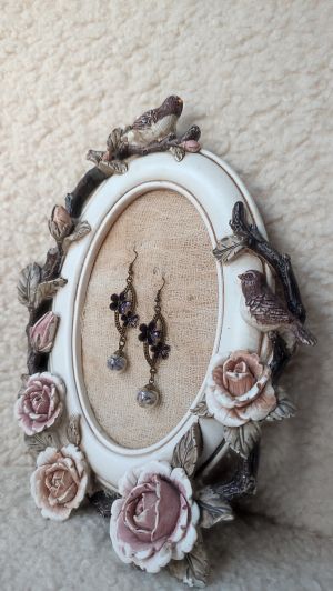 Обеци Лавандула 